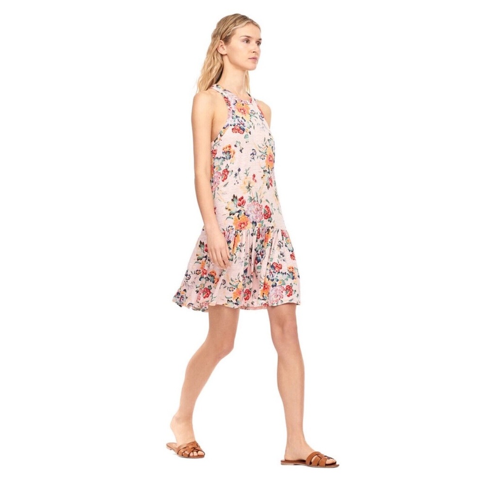 REBECCA TAYLOR Marlena Linen Dress